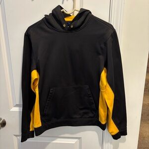 Sport-Tek Black and Yellow Hoodie Sweatshirt